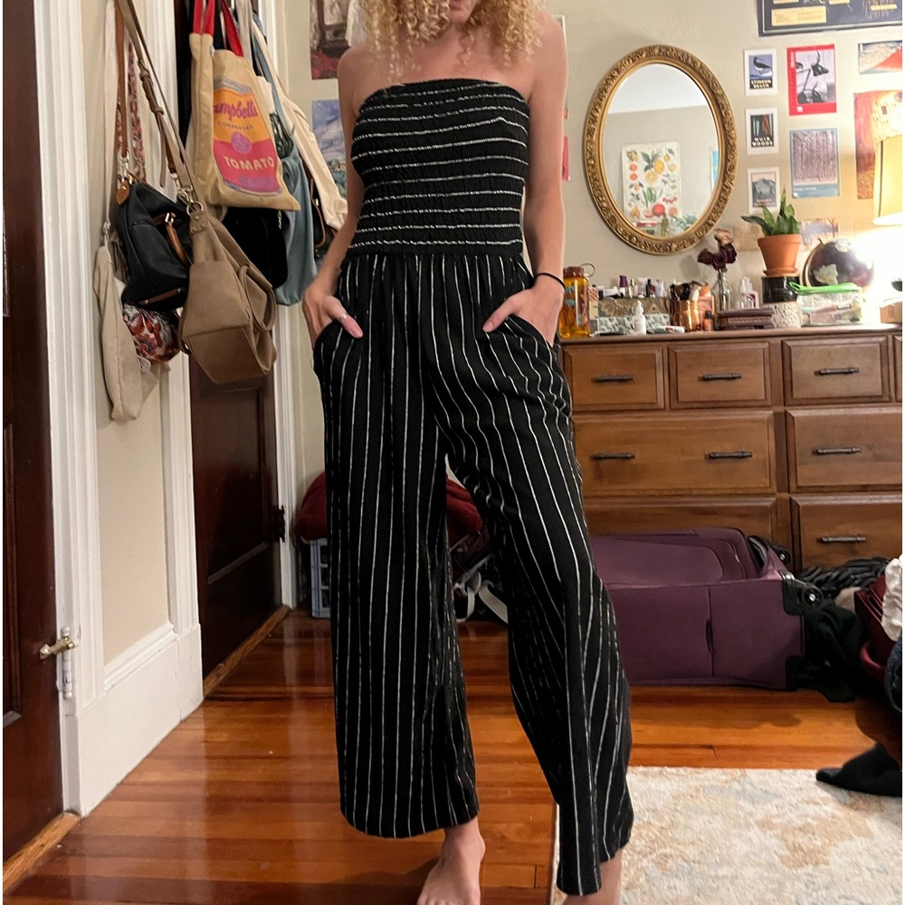 Alter’d State Strapless Jumpsuit